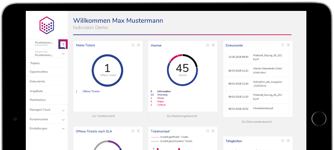 hubvision Managed Services Hub